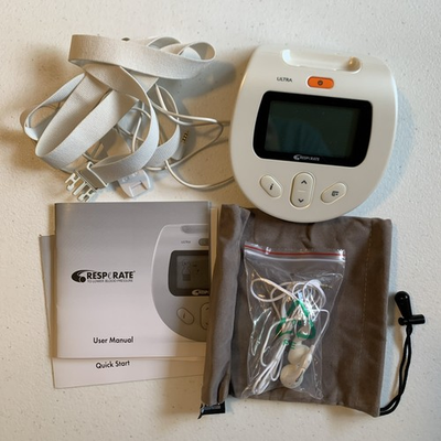 #ad RESPeRATE Ultra Blood Pressure Lowering Device RR152 1M Tested Working $109.99