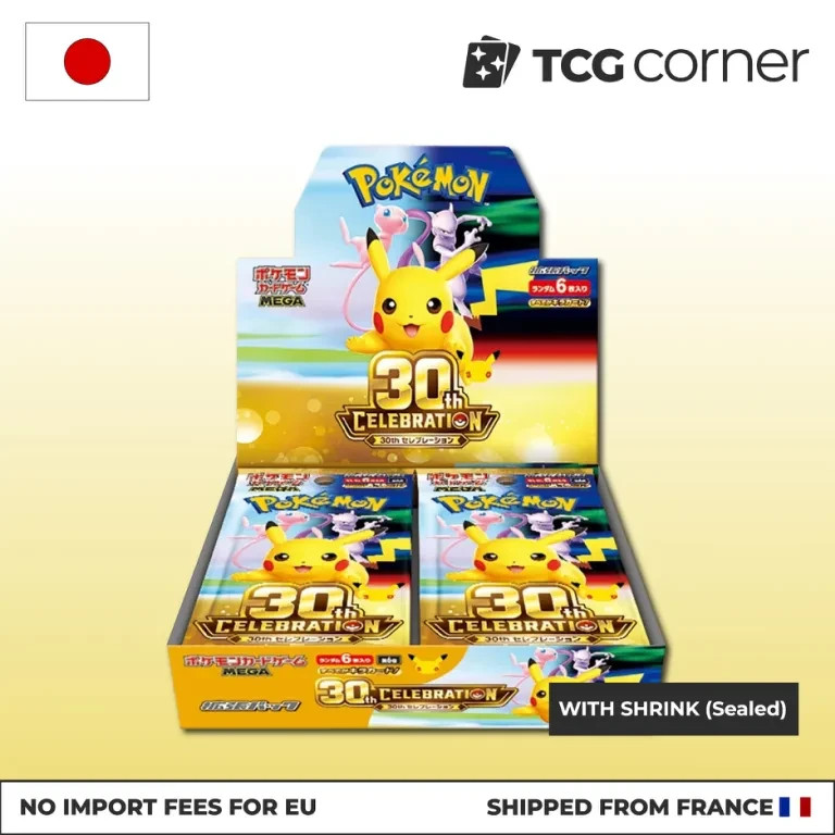 Pokemon 30th Celebration Anniversary Booster Box M6a Japanes