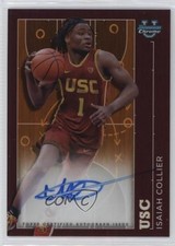 2023-24 Bowman U Chrome Orange Refractor 13/25 Isaiah Collier #PPA-IC Auto 05ol