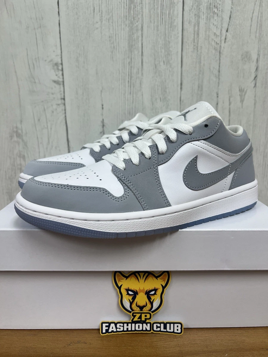 Jordan 1 2024 Low White Wolf Grey W for sale | eBay