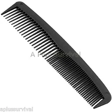 Lot of 144 - 7" Plastic Hair Combs - Survival Hygiene Church Mission Shelters