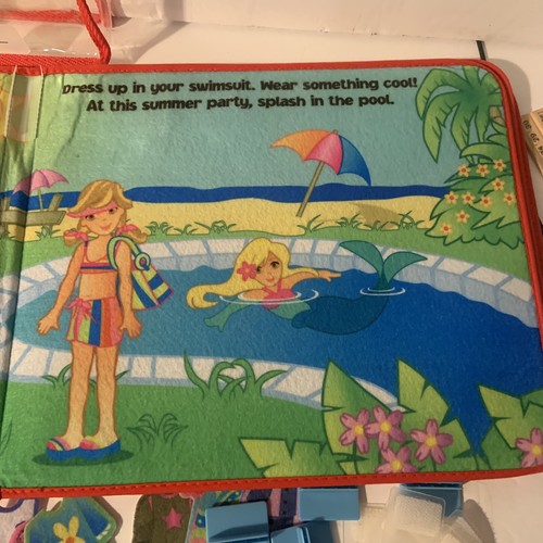 Lets Dress Up soft play Interactive Display & Play 3D Felt Playset Carry Bag HTF - Picture 12 of 16