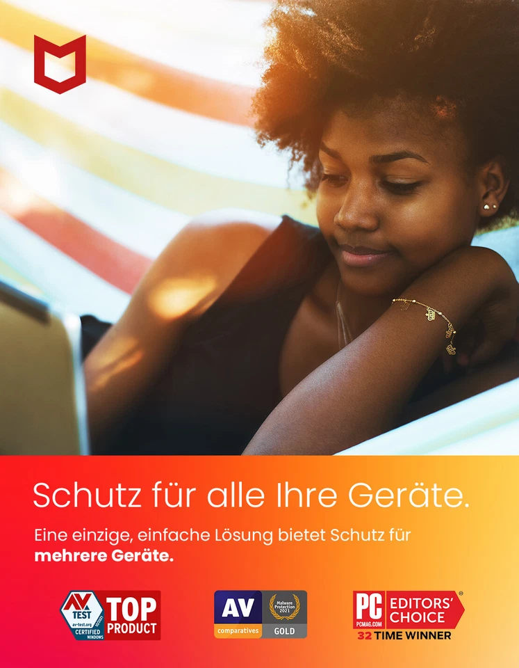 McAfee Total Protection 2025 10-Geräte / 1-Jahr inkl.VPN - KEIN ABO / KEY - Bild 2 von 4