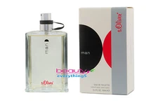 S. Oliver Man by S. Oliver Cosmetics 3.4oz / 100ml EDT Spray NIB For Men RARE