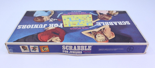 VTG 1968 Scrabble For Juniors Board Game 3rd Edition Selchow & Righter COMPLETE - Picture 11 of 13
