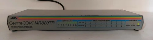 Allied Telesyn CenterCom AT-MR820TR Multiport Micro Hub/Repeater 8 Ports