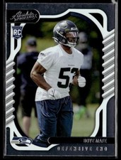 2022 Panini Absolute Boye Mafe RC #147 Seattle Seahawks