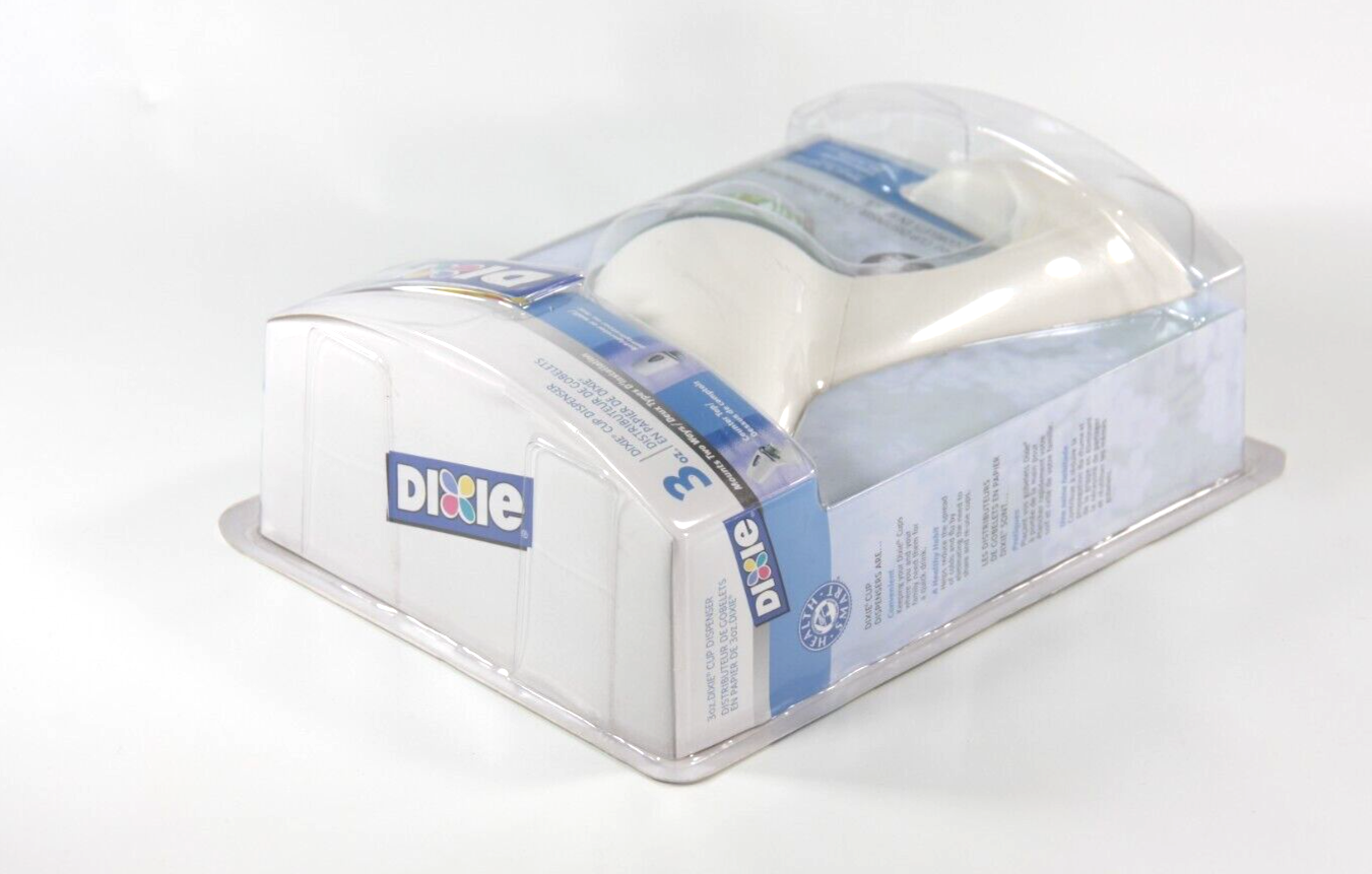 Vintage Dixie Cup Dispenser 3 Oz Modern Retro Space Age Bathroom