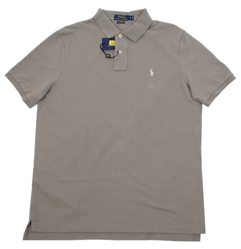 POLO RALPH LAUREN CLASSIC FIT MEN'S MESH SHIRTS PONY LOGO GRAY BEIGE BLUE PURPLE - Picture 14 of 17