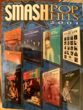 Smash Pop Hits 2001 Song Book Sheet Music - Piano/Vocal/Chords by Alfred Music