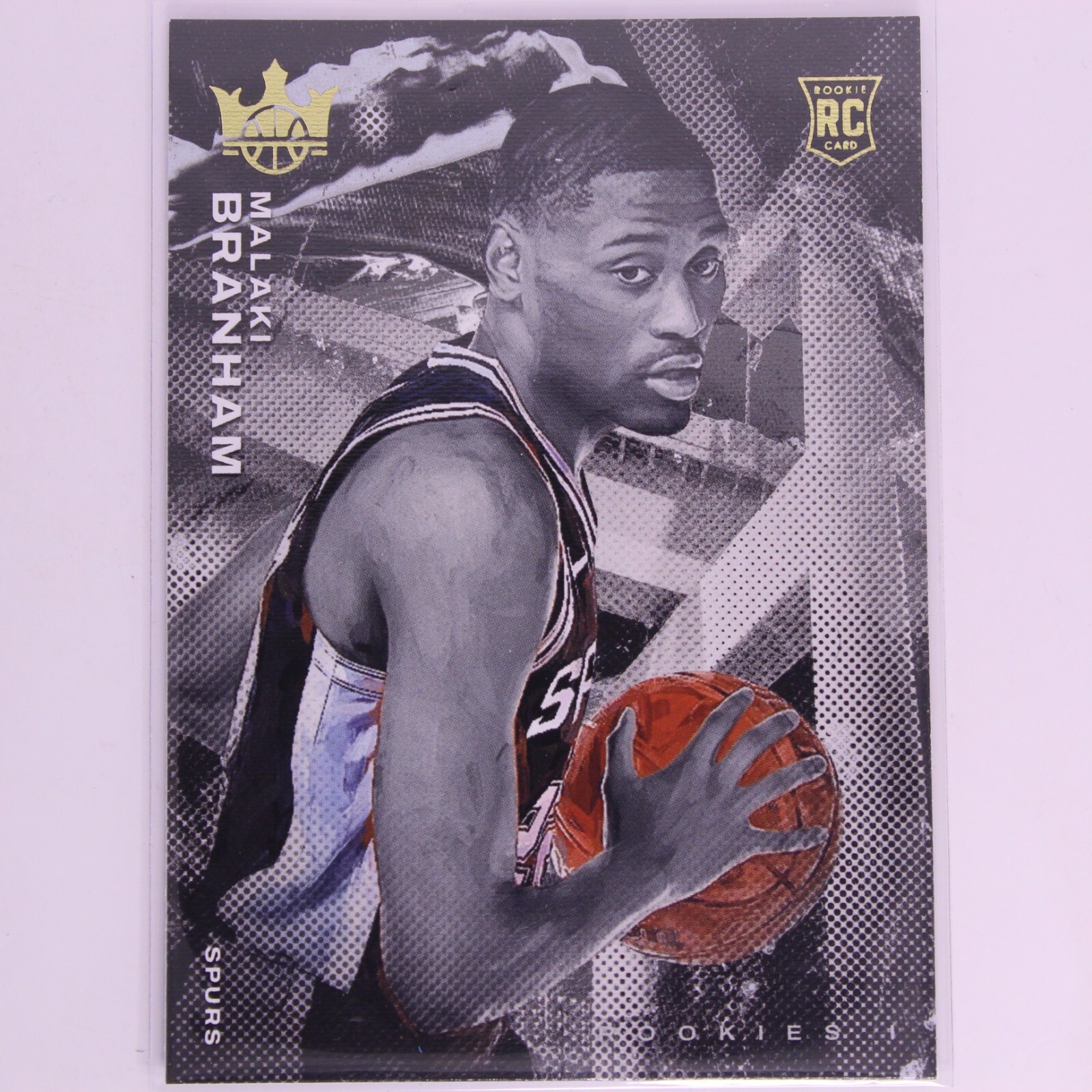 2022 Court Kings Basketball NBA Rookie 1 Malaki Branham #71 Spurs