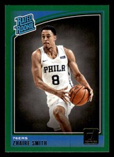 Zhaire Smith 2018-19 Donruss Green Flood #154 RC