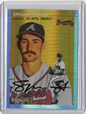 2023 Topps Chrome Platinum Anniversary #189 Spencer Strider Prism Refractor