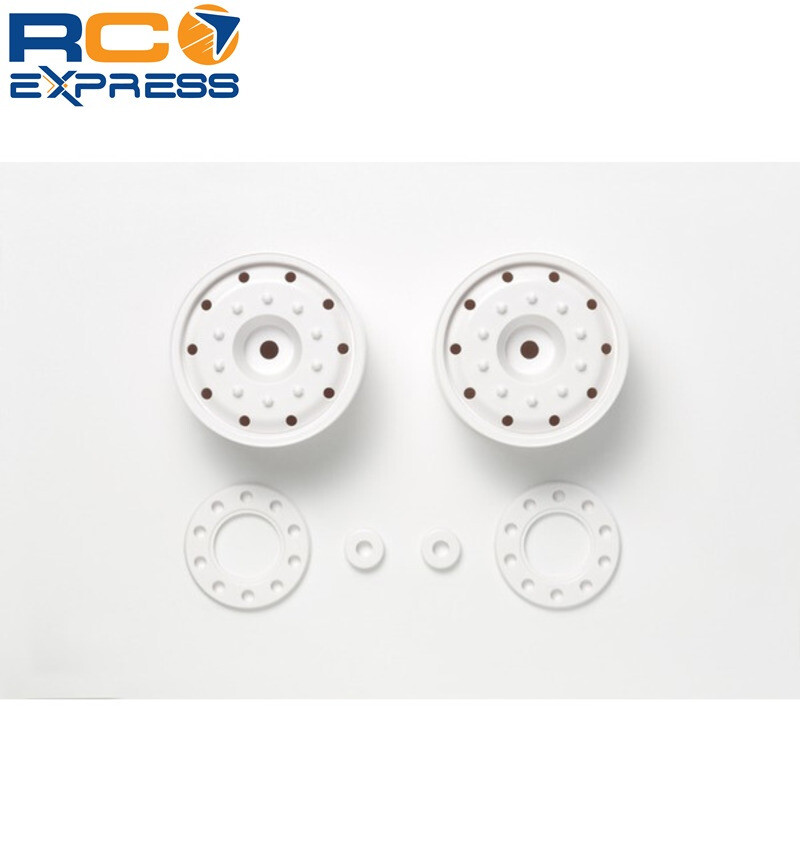 Tamiya Hex Hub Wheels 30mm White (2) TAM56543 | eBay