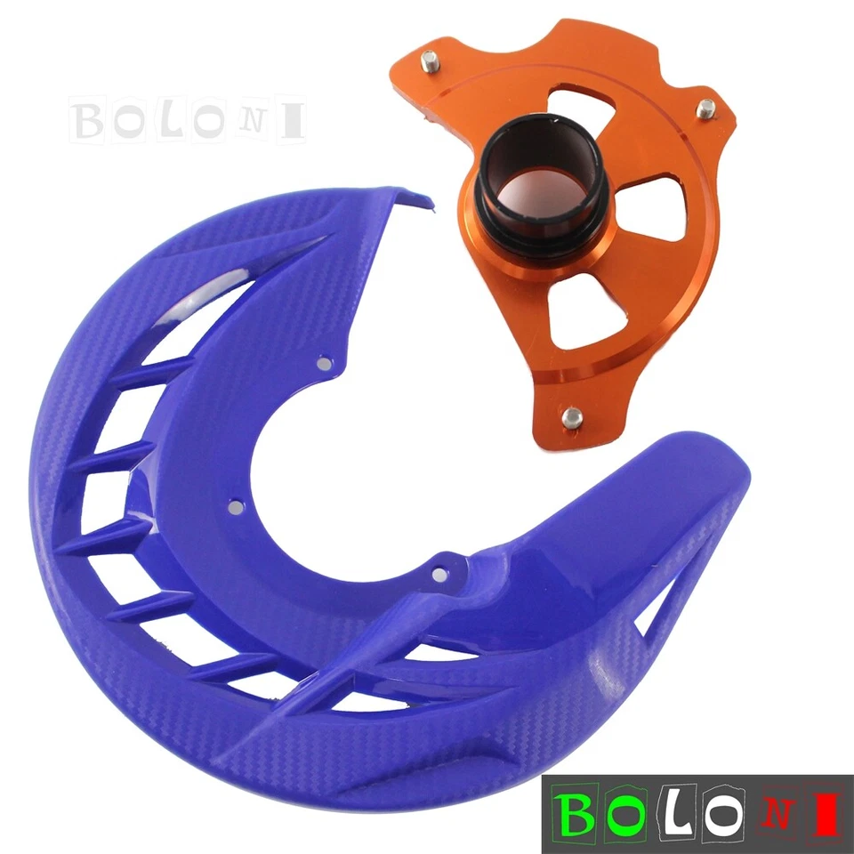 X-Brake Motorcycle Front Disc Brake Cover Guard Dirt Bike Supermoto For FE FC TC - Image 4 of 4