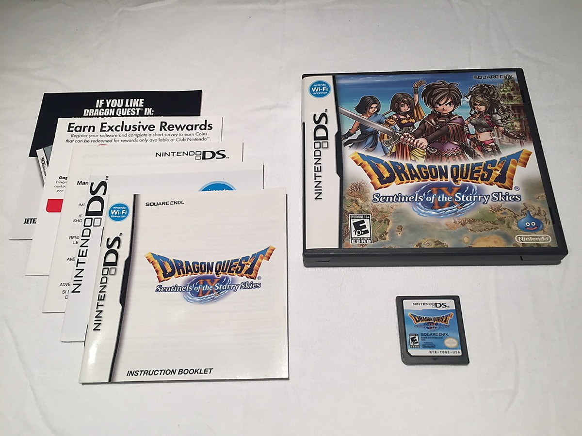 Dragon Quest IX Sentinels of the Starry Skies Nintendo DS Complete