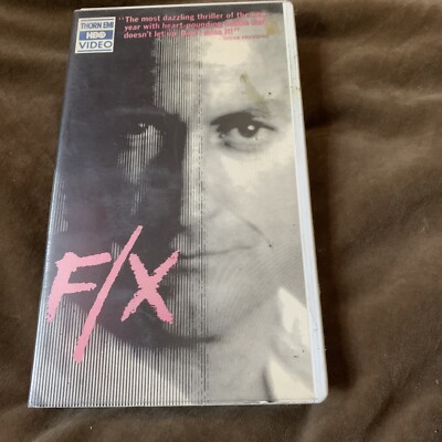 F/X Video VHS Orion 1986 HBO Horror