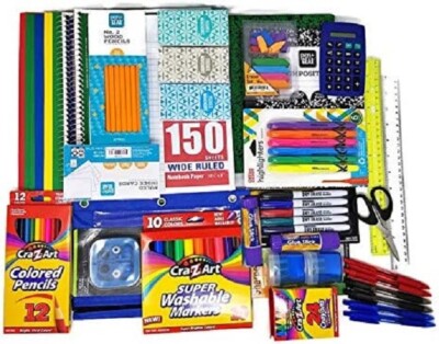 School Supplies for Kids 4th-9th Grades ~Middle School Supply Essentials (59 pc)