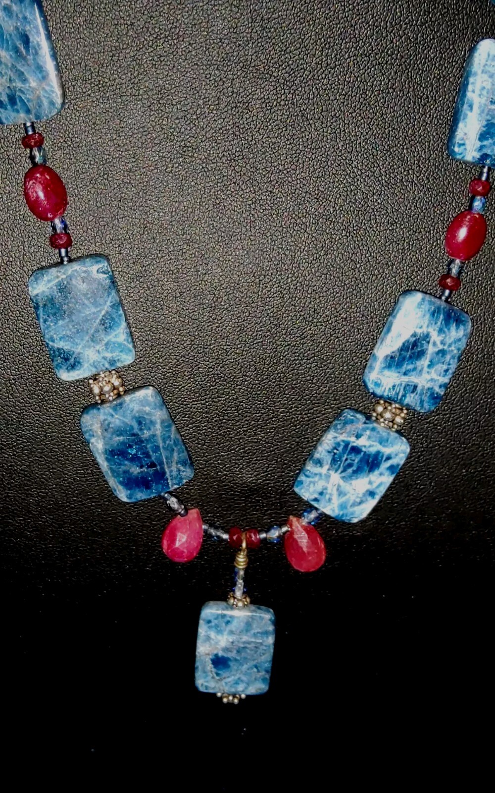 Vgt Ruby And Blue Sodalite, Rectangular Shaped, S… - image 11