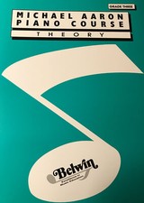 Michael Aaron - Piano Course - Theory - Grade Three - 3