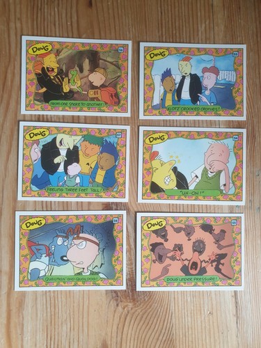 Nickelodeon NickToons - Doug/Rugrats - Trading Cards - Topps - 1993 - verschiedene - Bild 6 von 24