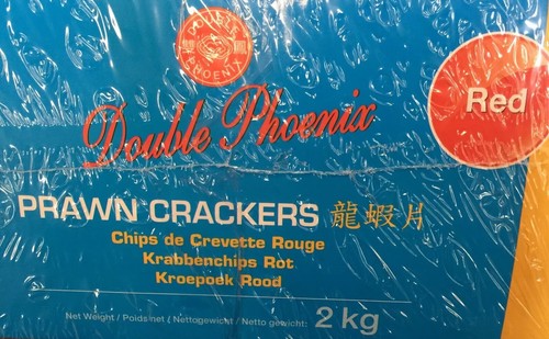 CHINESE PRAWN CRACKERS 2 X 2 Kg- 160 SERVES 25 GMs RESTAURANT QUALITY BULK - Picture 5 of 5