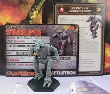Battletech Starslayer Mech Inner Sphere Mercenaries boxed set Miniature