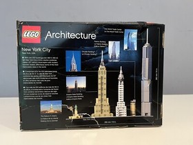 LEGO - Architecture New York City 21028-BOX ONLY - EMPTY BOX - NO LEGOS!