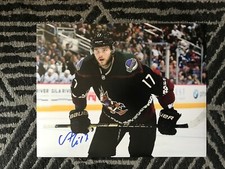 Arizona Coyotes Alex Galchenyuk Signed Autographed 11x14 Photo COA