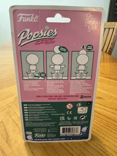 Funko POPSIES Golden Girls-SOPHIA- WITH Pop UP MESSAGE - Picture 2 of 3