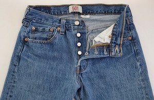 Levi's 501 31 x 32 Men's Denim Jeans Blue Straight Leg Button Fly 100%  Cotton | eBay