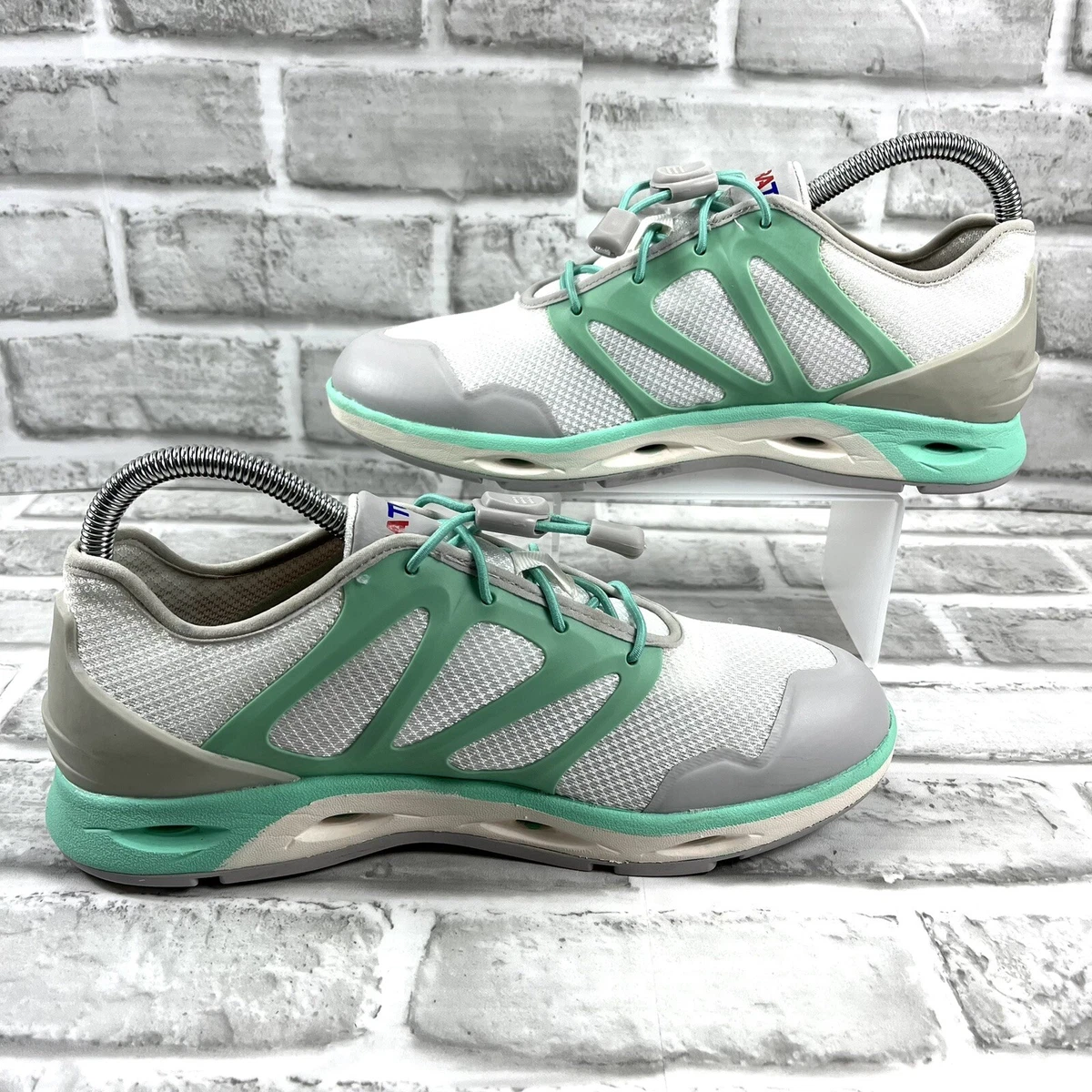 Xtratuf Spindrift Women s 8 Mesh Drainage Seafoam Green Sneaker Shoes