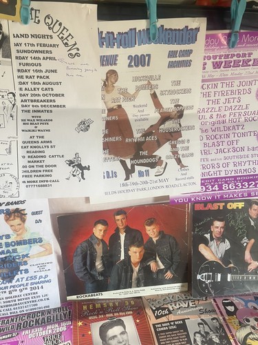 Rockabilly/ Rock N Roll Venue Fliers/poster 60+ - Picture 4 of 21