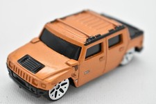 Maisto 2001 Hummer H2 Concept Diecast Car Orange Metallic  Black