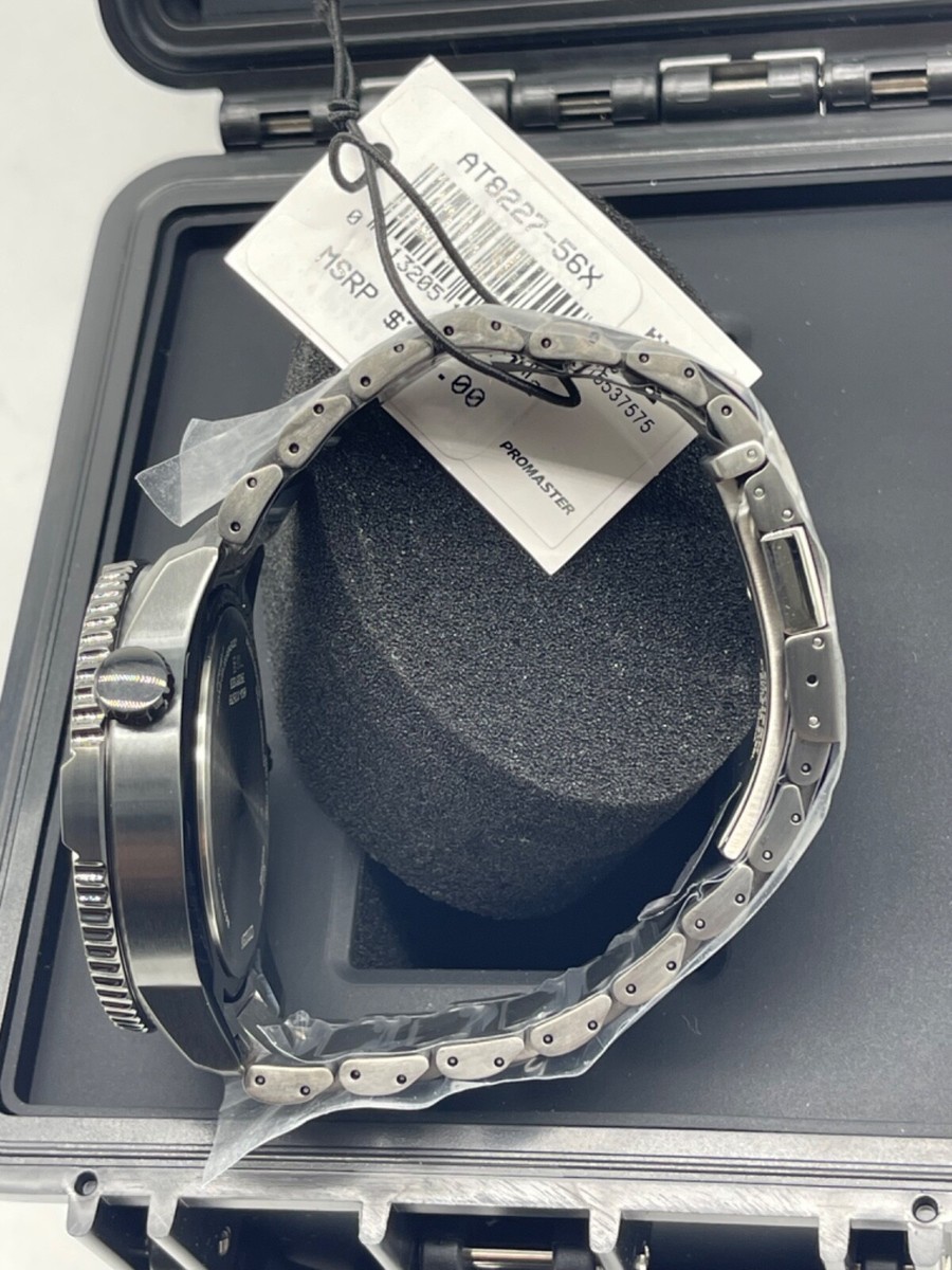 $750 Citizen Eco-Drive Men's ​PROMASTER NAVIHAWK A-T Stainless