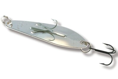 Williams Ice Jig Fishing Lure - Silver Mirror - J70S - 4-1/4'' - 3/4 oz. Disconti