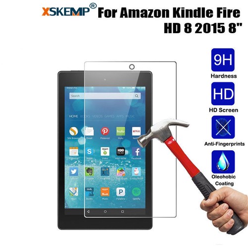 2Pcs For Amazon Fire HD8 HD10 Fire 7 5th 7th Tempered Glass Screen Protector - Picture 16 of 25