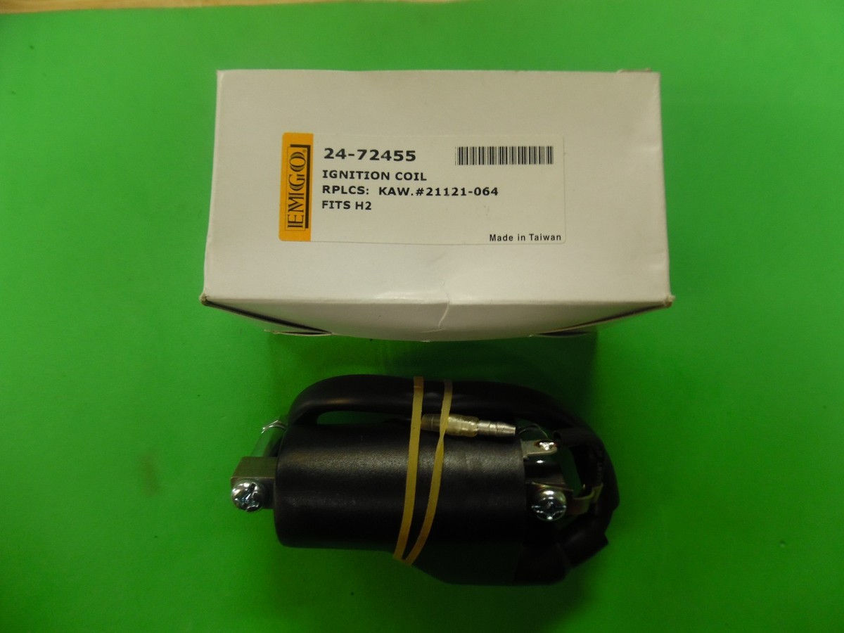 24-72455 KAWASAKI STREET BIKE IGNITION COIL Replacement, 21121-064
