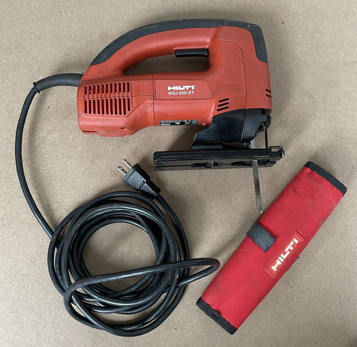 Hilti WSJ 850-ET Corded Variable Speed Jig Saw w/ Case Hilti WSJ 850-ET Corded Variable Speed Jig Saw w/ Case