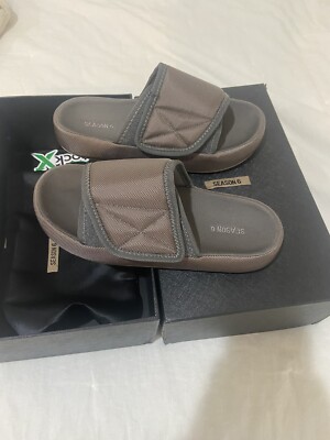 Yeezy Season 6 Nylon Slide , Graphite