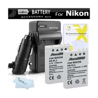 2 Pack Battery And Charger Kit For Nikon P100 P500 P510 P520 P5... Free Shipping 2 Pack Battery And Charger Kit For Nikon P100 P500 P510 P520 P5... Free Shipping