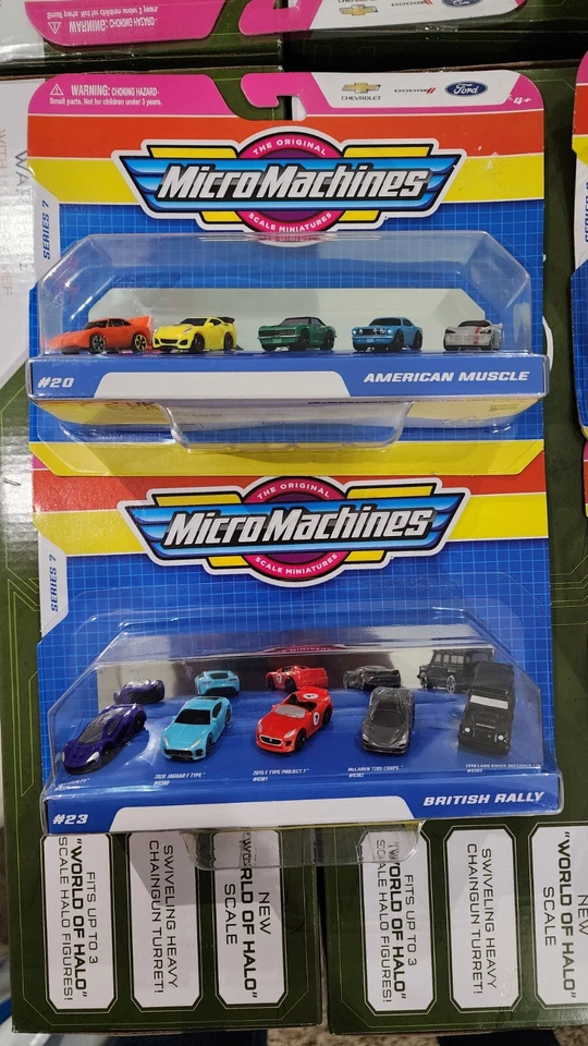 Micro Máquinas Serie 7 Completo Plus Camaro Generaciones Lote De 7 Foto 3 de 4