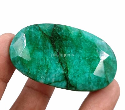 COLOMBIA GREEN EMERALD 227 CT EGL CERTIFIED NATURAL OVAL CUT LOOSE GEMSTONE 4OUA