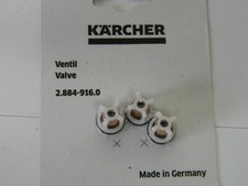Kit de válvula de retención lavadora a presión Karcher 2.884-916.0 OEM (cantidad. Pack 3) 28849160
