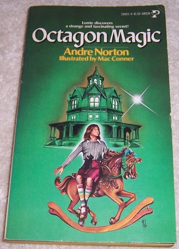 Octagon Magic by Andre Norton pb Archway 1978 vintage science fiction