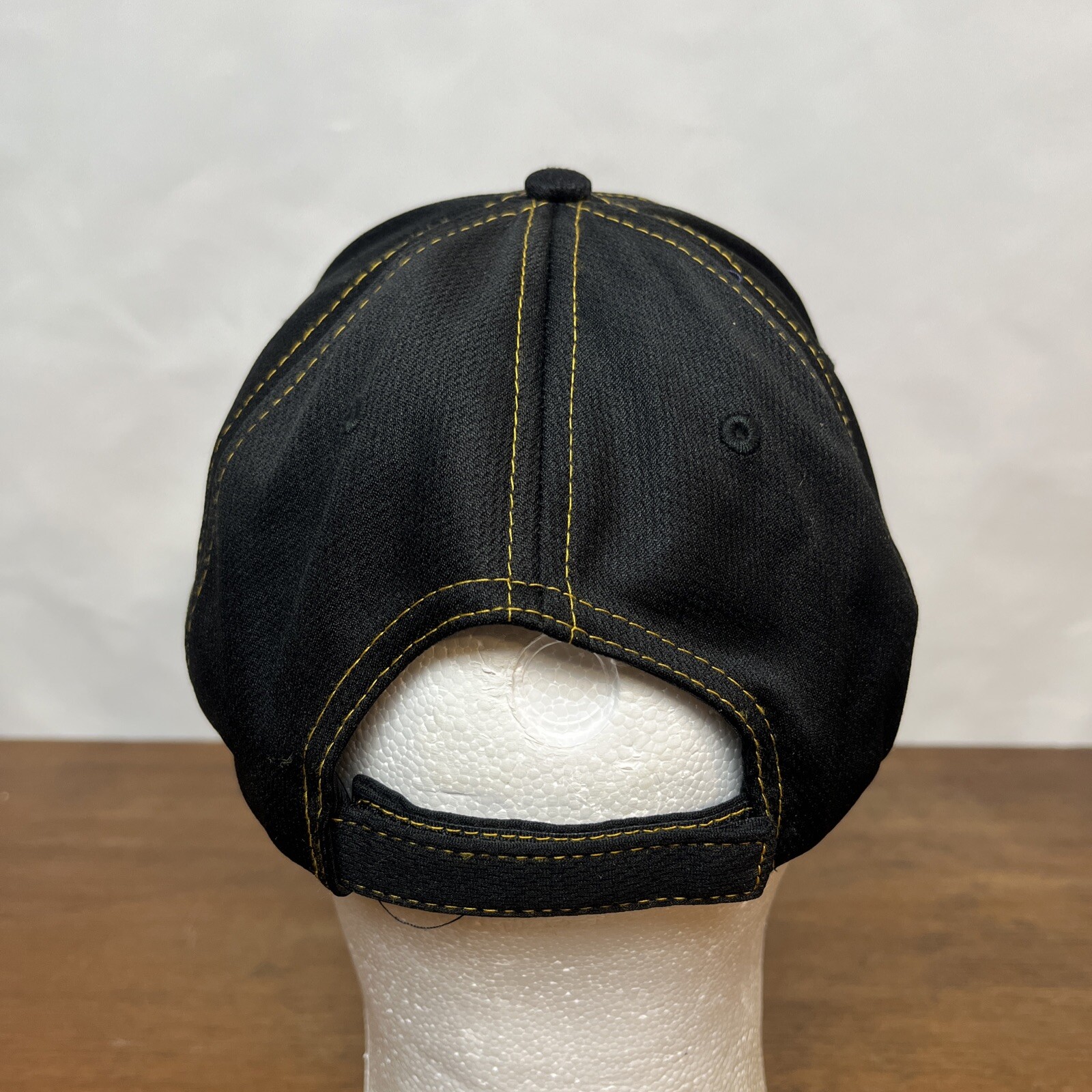 Cat Caterpillar 100% Polyester Strapback Baseball… - image 3