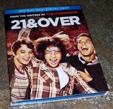 NEW Factory-Sealed 21 AND OVER Blu-ray + DVD + Digital Copy* with SLIPCASE