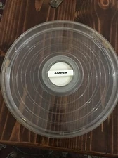 Vintage Ampex Plastic Reel To Reel Case, Empty With Latch