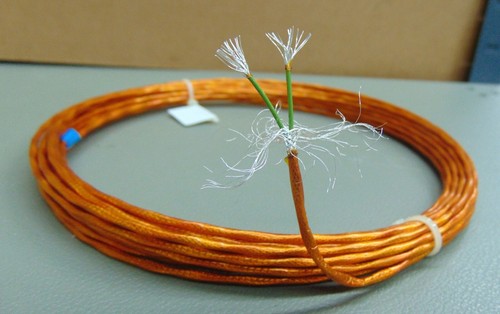 10 Fuß 22 AWG abgeschirmt versilbert Polyimid Film Kapton Draht verdrillt Paar SPC - Bild 3 von 3