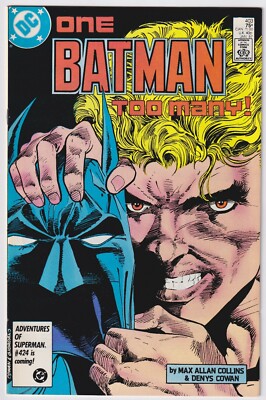 Batman #403 Jan 1987 NM- 9.2 DC Comics
